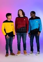 Star Trek Blue Christmas Sweater Alt 7