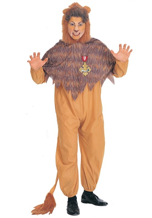 Men's Plus Size Cowardly Lion