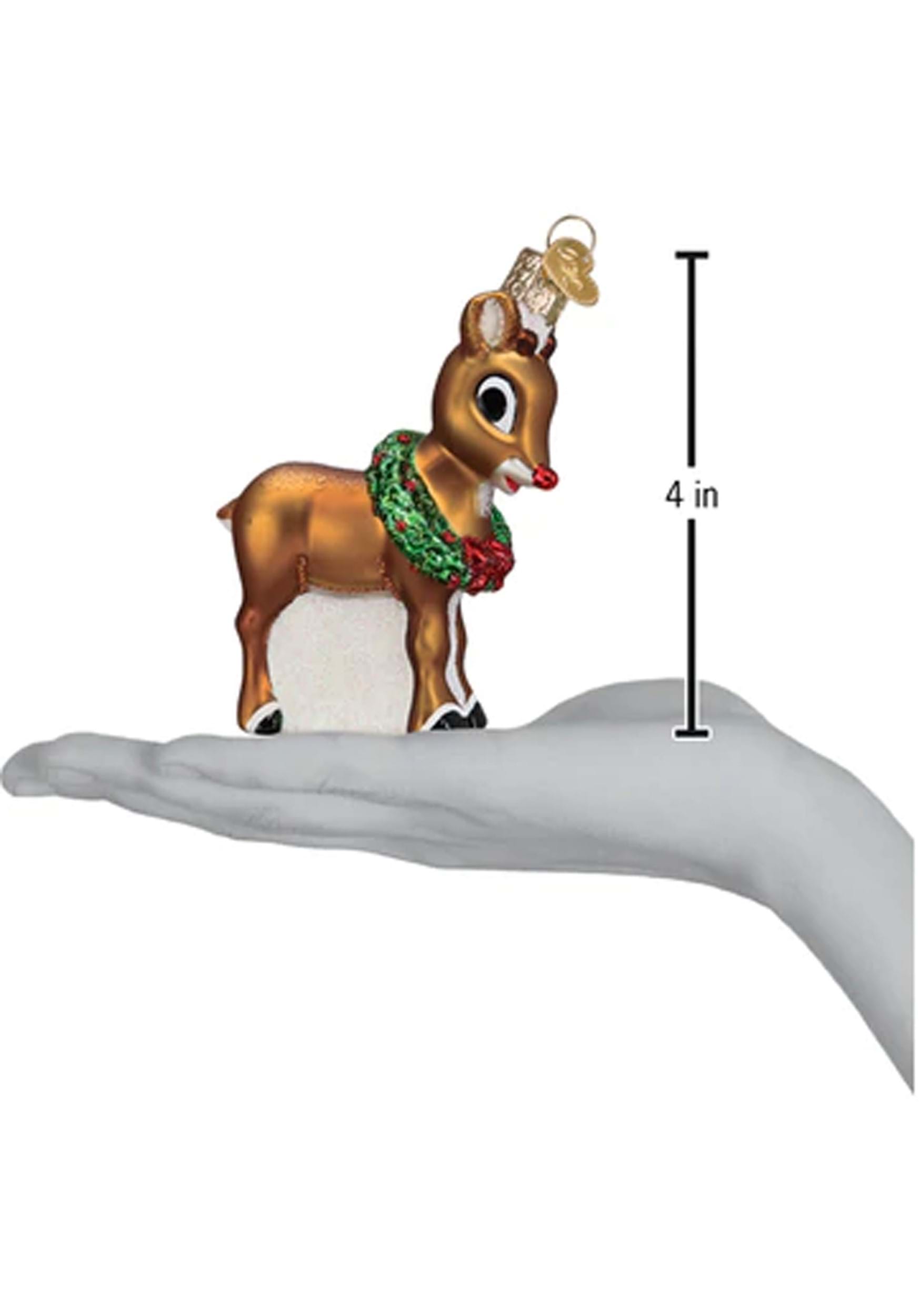 Rudolph The Red-Nosed Reindeer Holiday Ornament