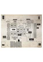 The Shining Floor Plan Jigsaw 1000pcs Puzzle Alt 2