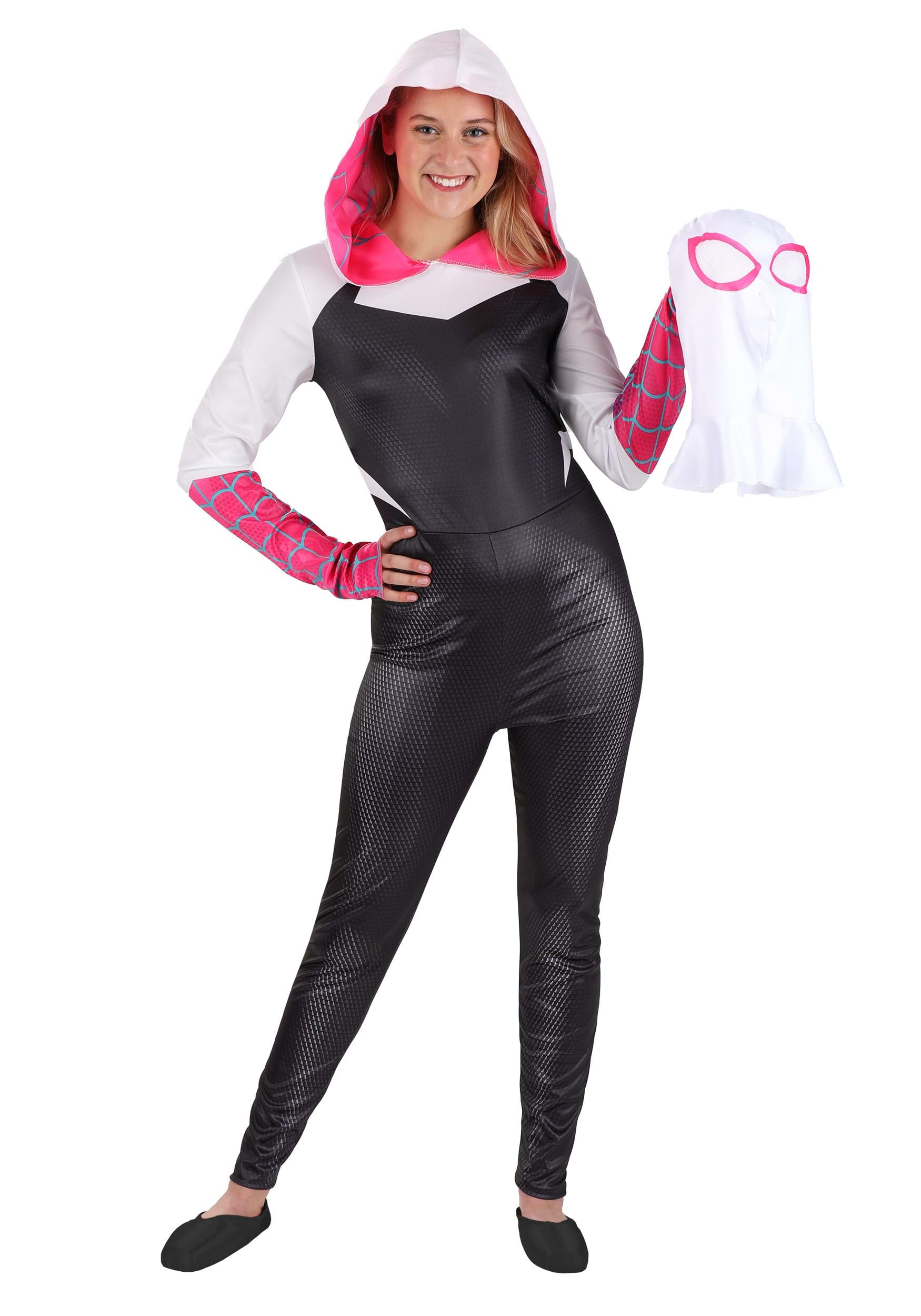Spider-Gwen Fancy Dress Costume For Adults