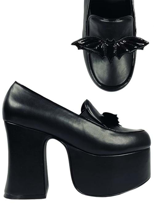 Platform Bat Banshee Heels