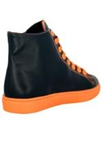 Chelsea Black Pumpkin Jack High Top Sneaker Alt 1