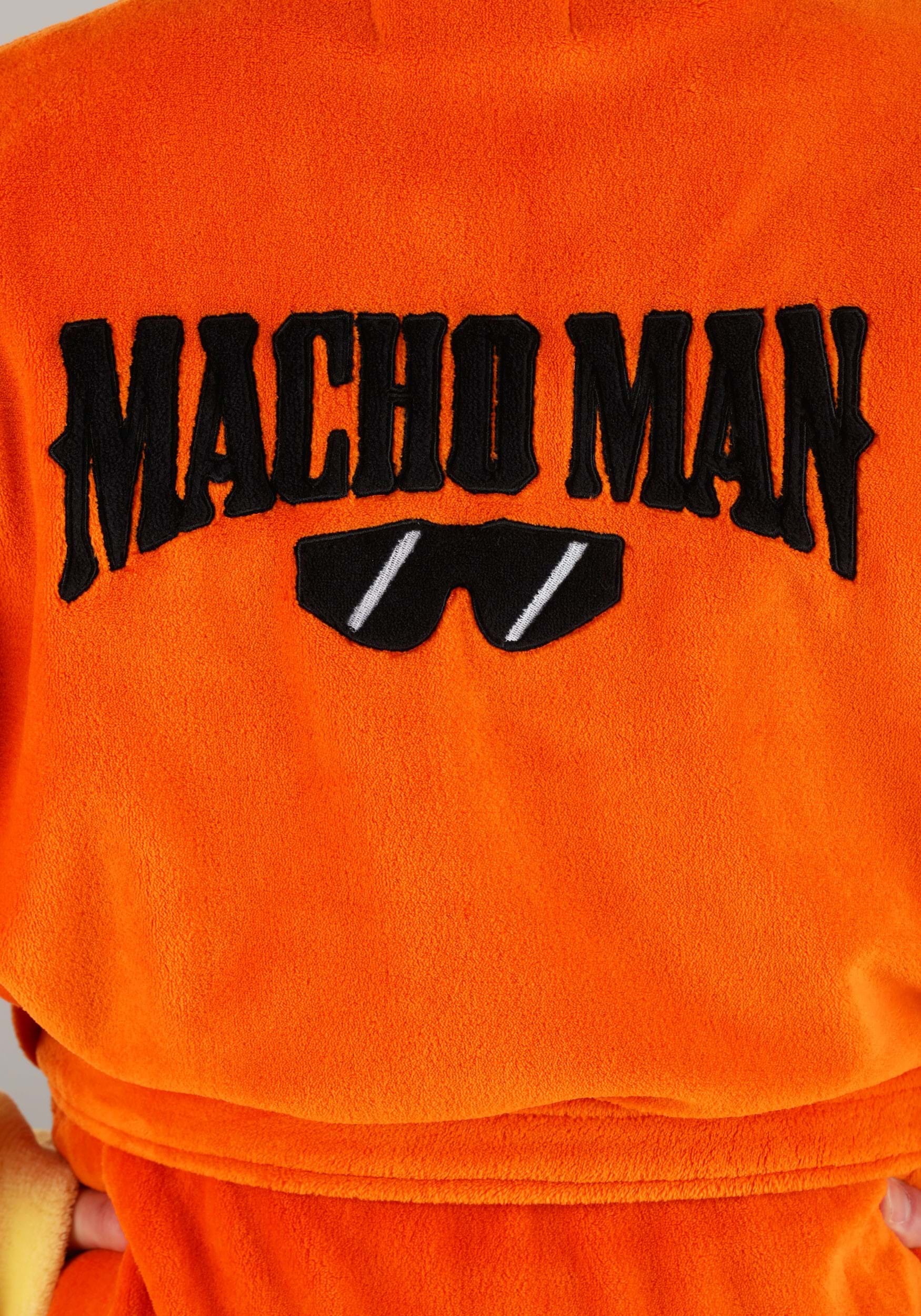Adult Macho Man Bathrobe , WWE Macho Man Gifts