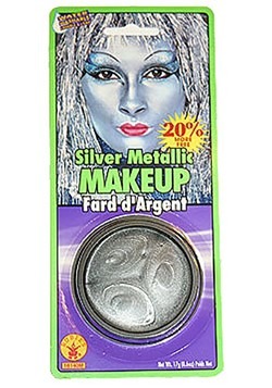 Silver Metallic Makeup Set