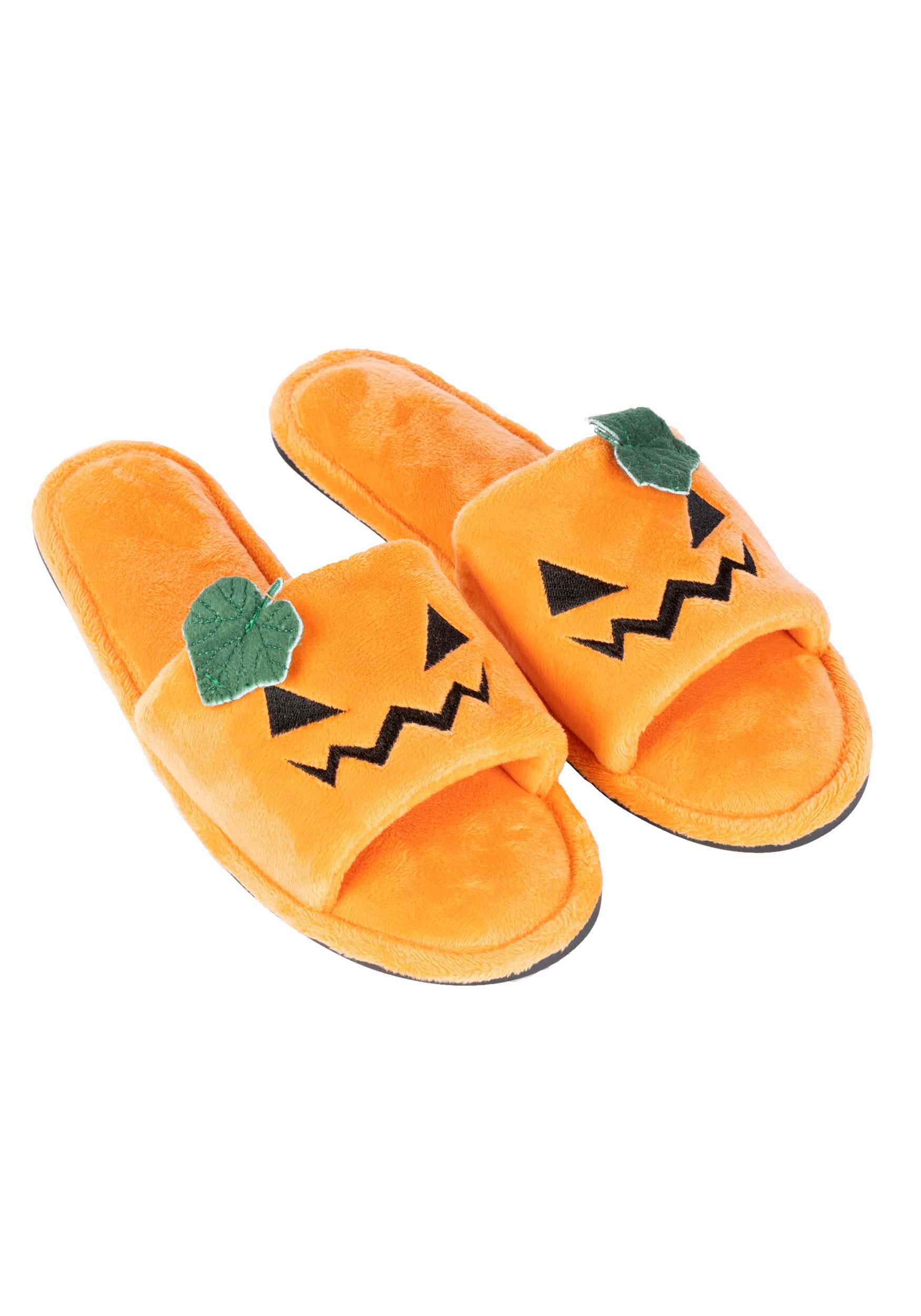Jack O'Lantern Slippers