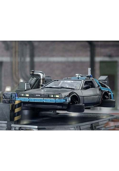 Back to the Future II DeLorean Tenth Scale Statue