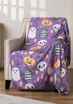 Halloween Mischief Throw Blanket