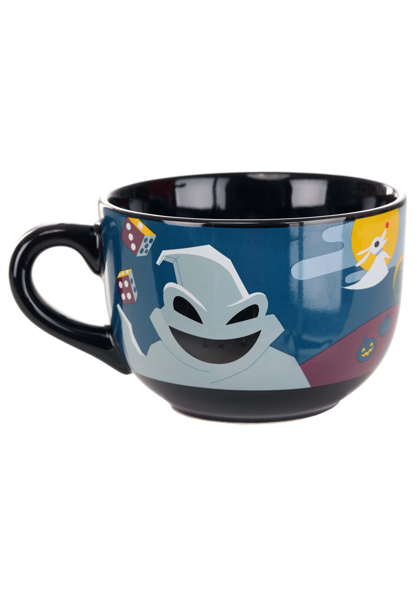 Disney Nightmare Before Christmas Ceramic Dice Soup Mug