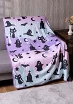 Pastel Halloween Throw Blanket Alt 1