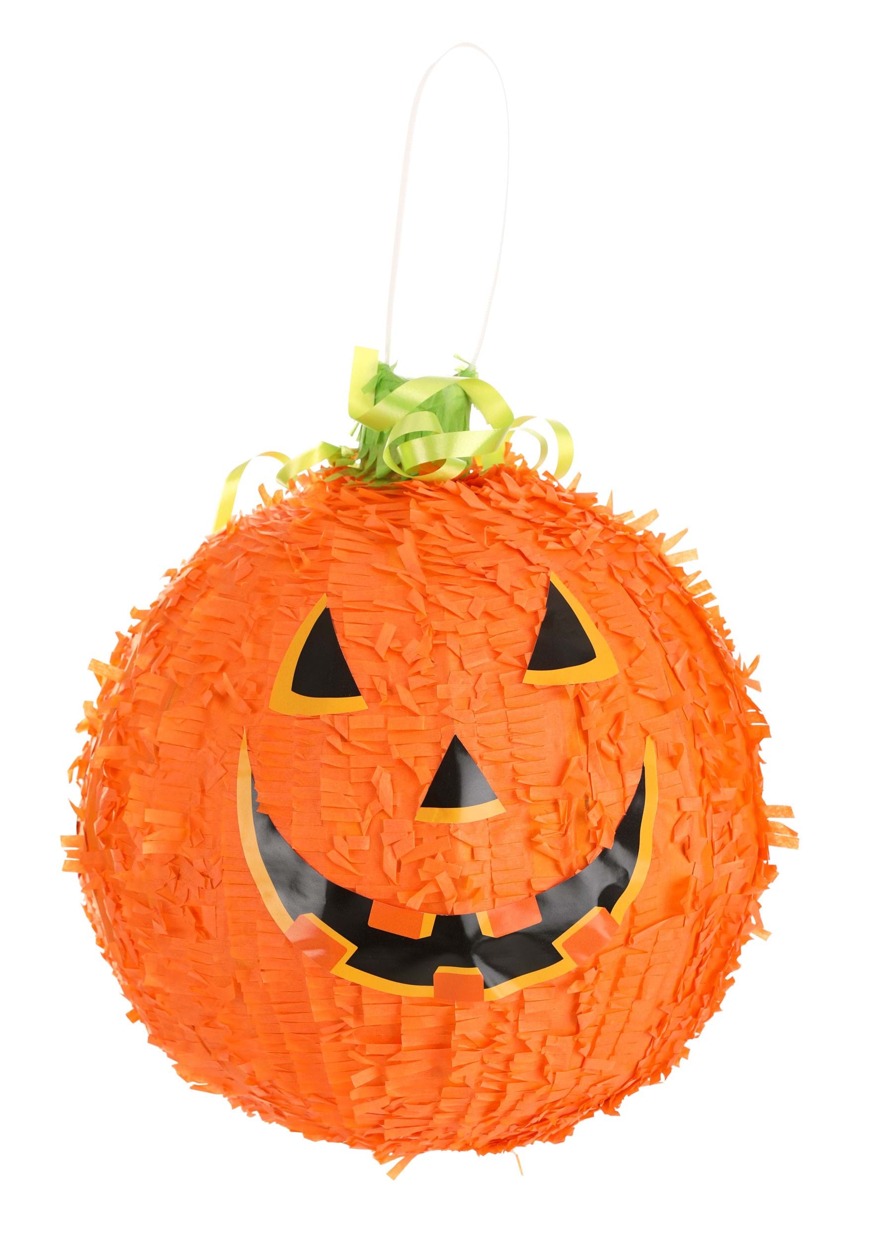 Orange Pumpkin Piñata Decoration