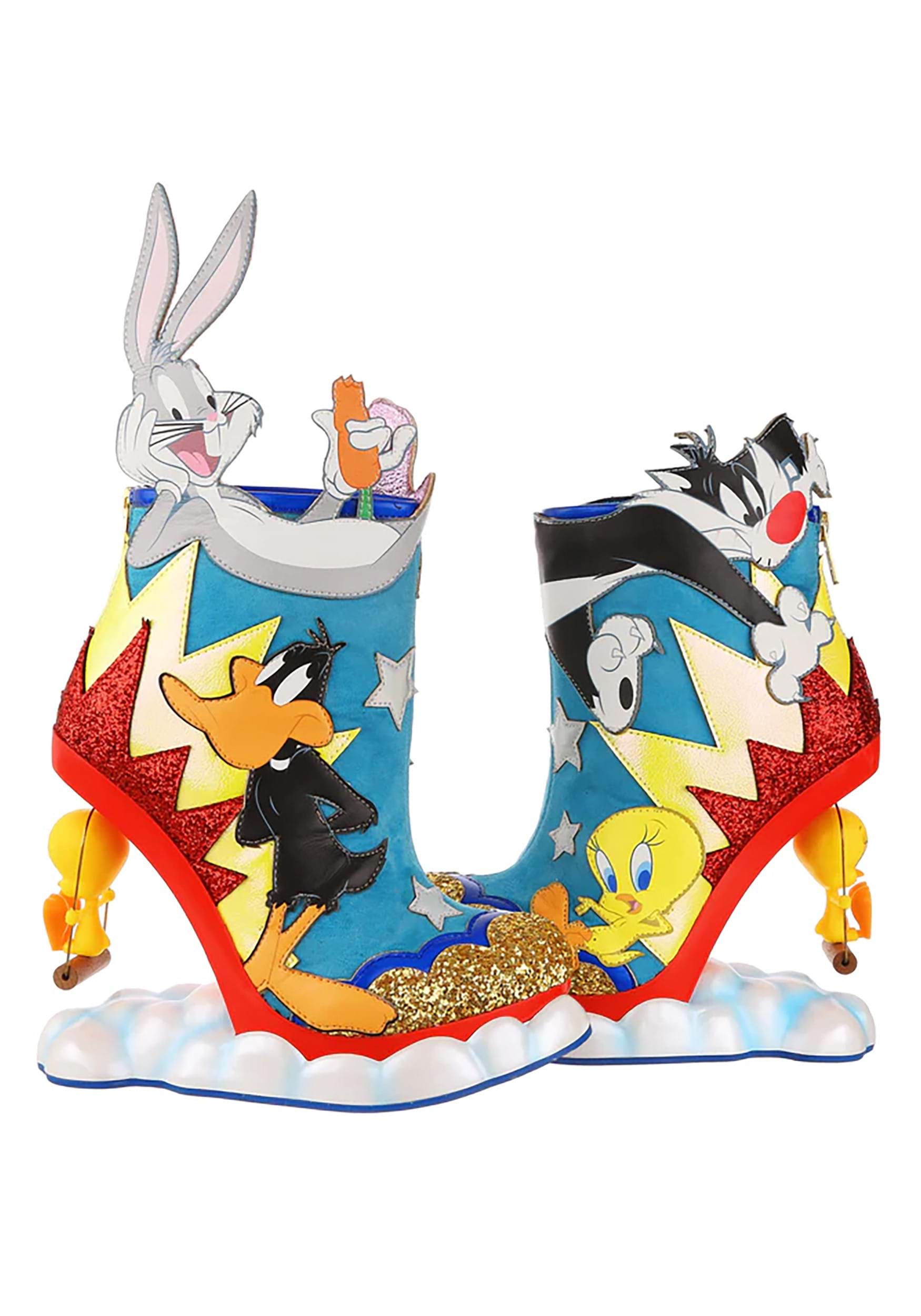 Looney Tunes Saturday Morning Irregular Choice Boot Heel