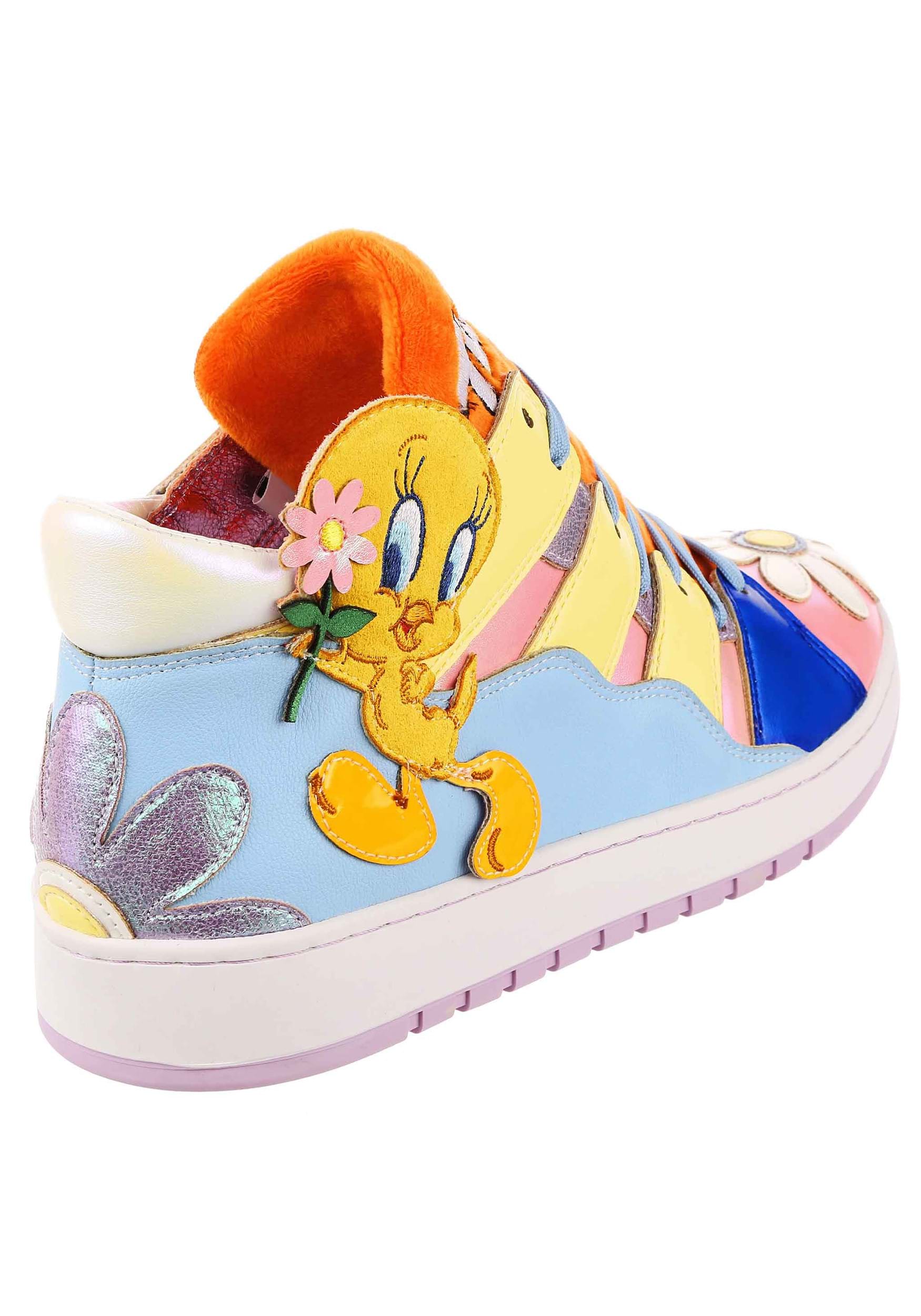 Looney Tunes Irregular Choice Tweet Me Sneakers