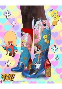 Irregular Choice Looney Tunes Merry Go Round Broke Boot