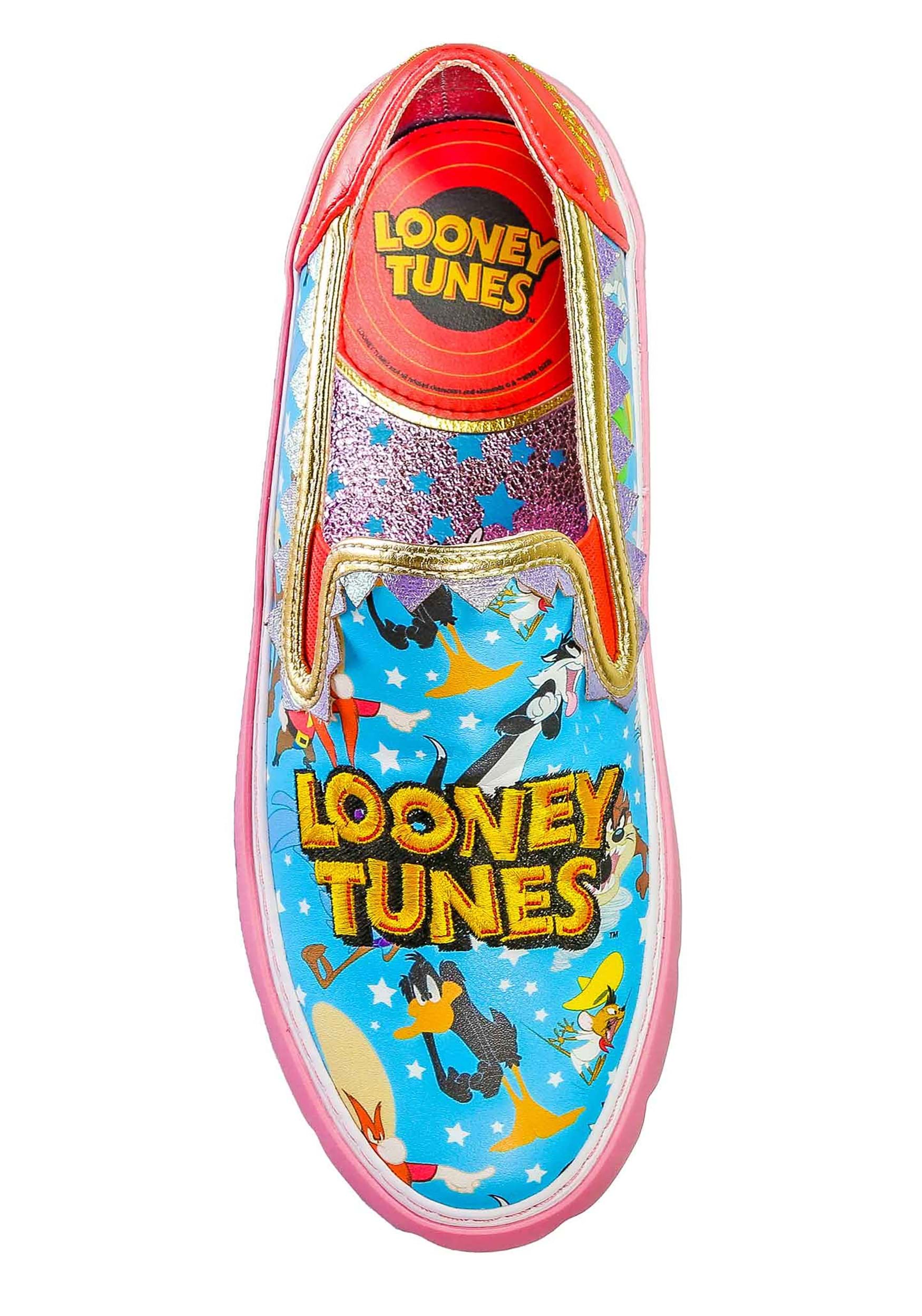 Looney Tunes Friends Irregular Choice Blue/Purple Shoe