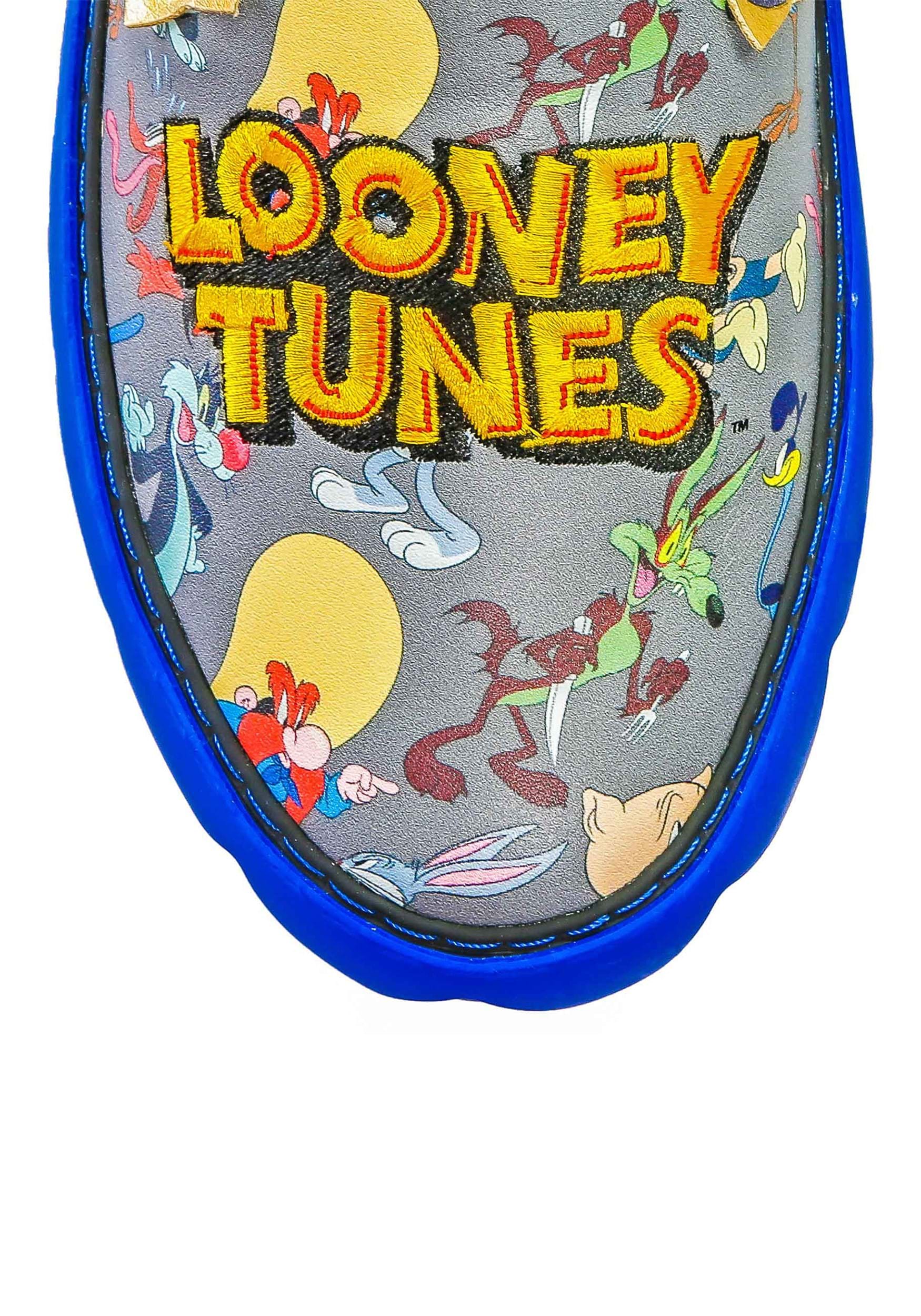 Looney Tunes Friends Irregular Choice Grey/Black Shoe