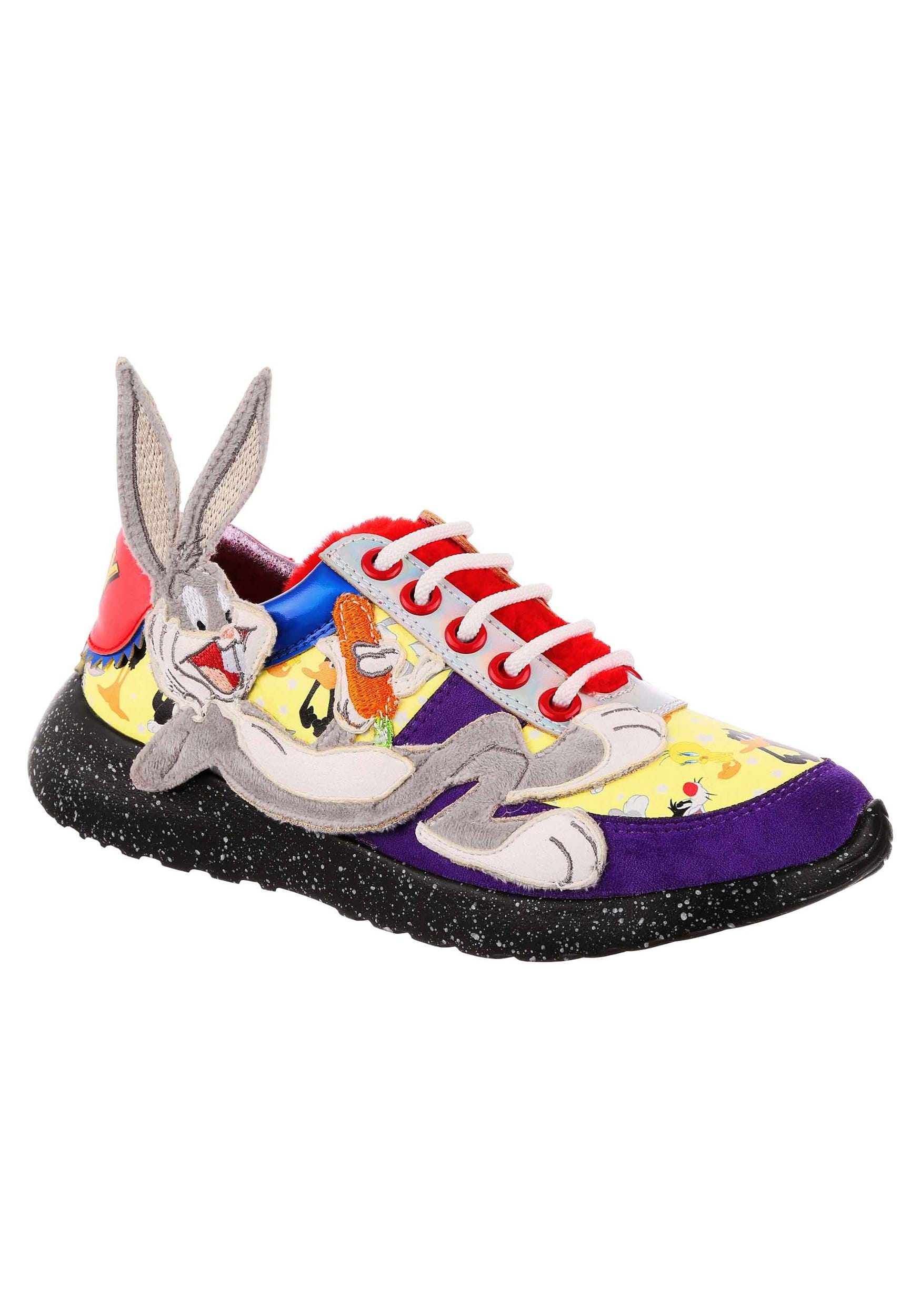 Looney Tunes Carrots & Jokes Irregular Choice Sneakers