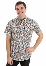 Adult All the Eyeballs Button-Up Shirt