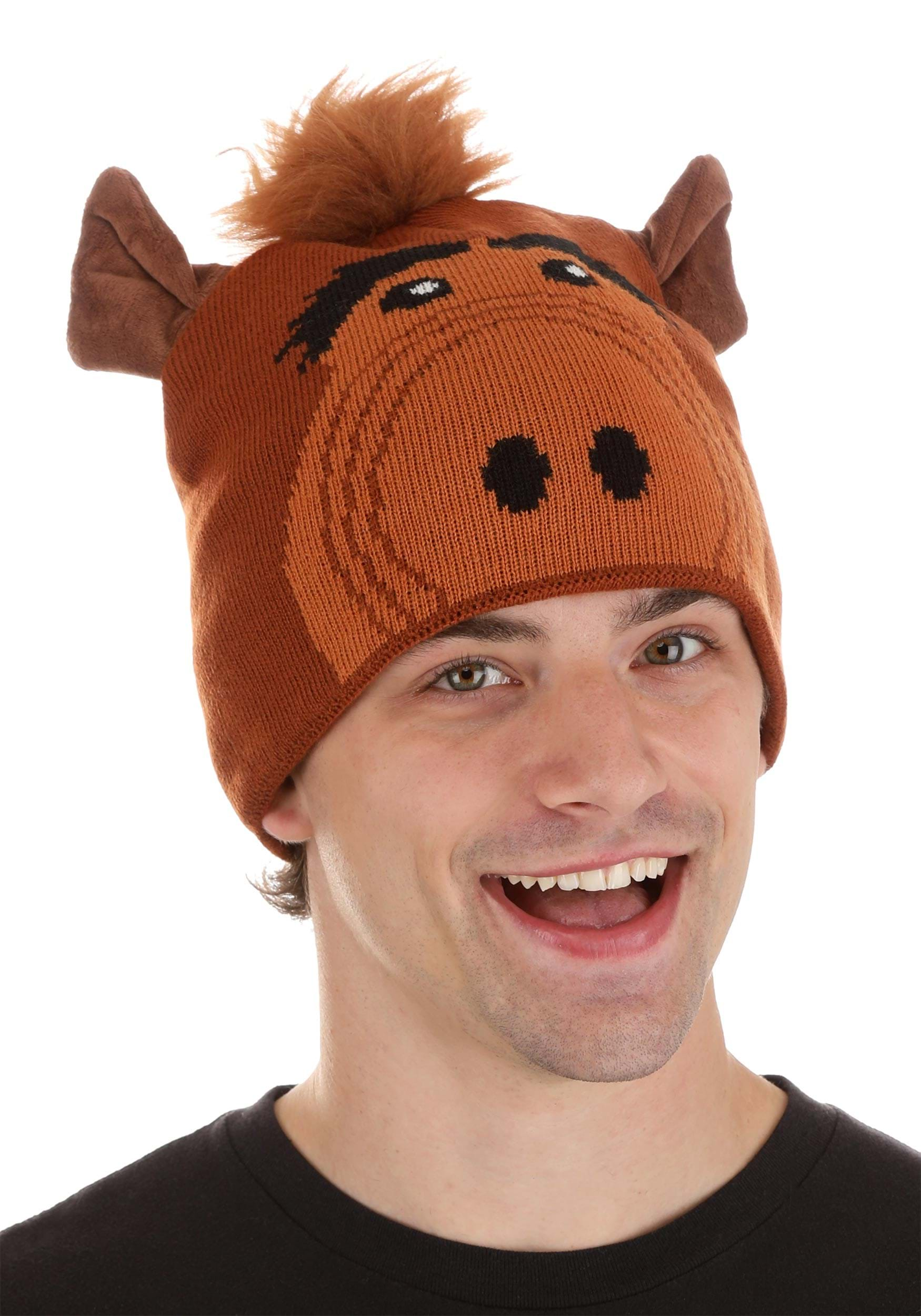 Alf Pom Pom Winter Hat , Cozy Winter Gear For Adults