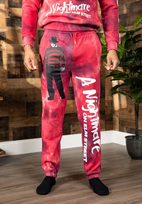 NIGHTMARE ON ELM STREET TIE DYE JOGGERS