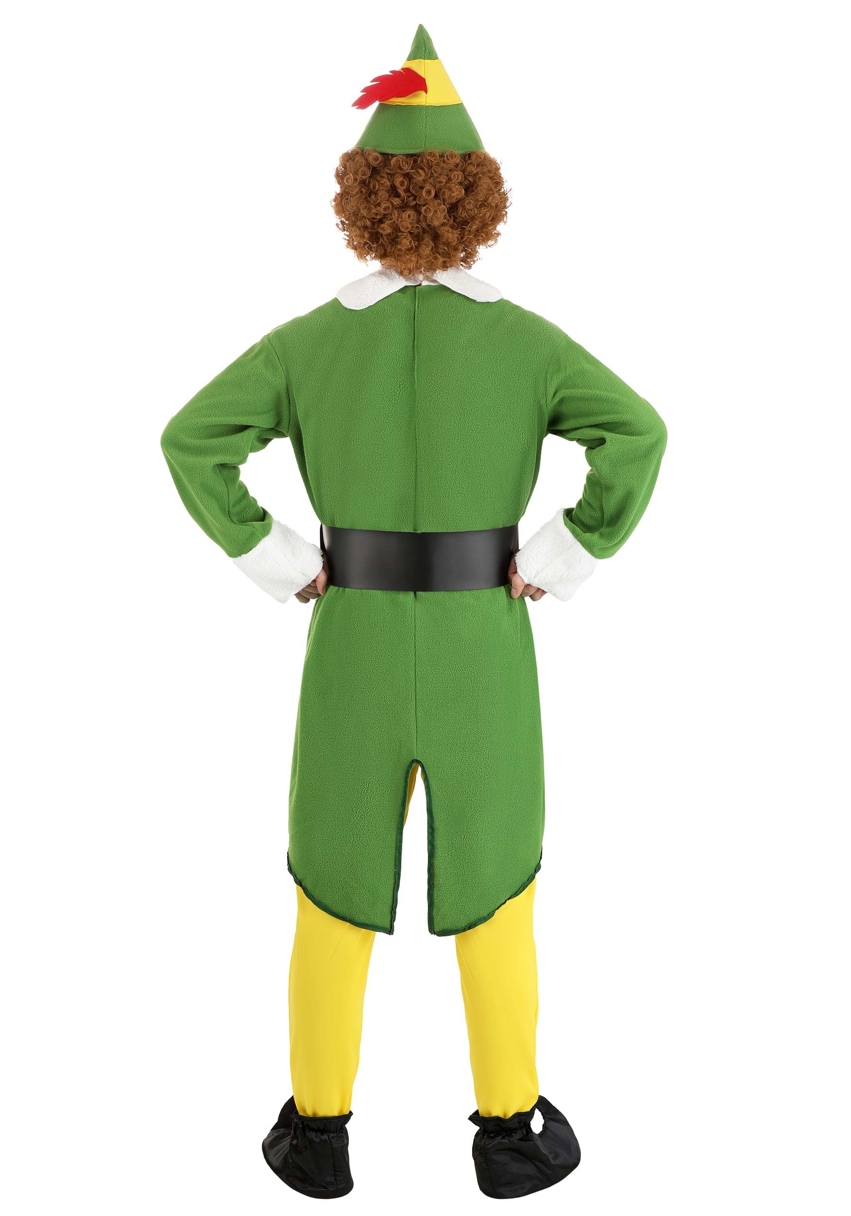 Adult Buddy The Elf Fancy Dress Costume | Adult | Mens | Yellow/Green | L | Jerry Leigh