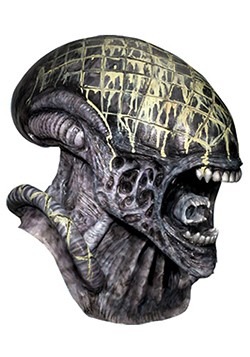 Men's Deluxe Latex Alien Mask