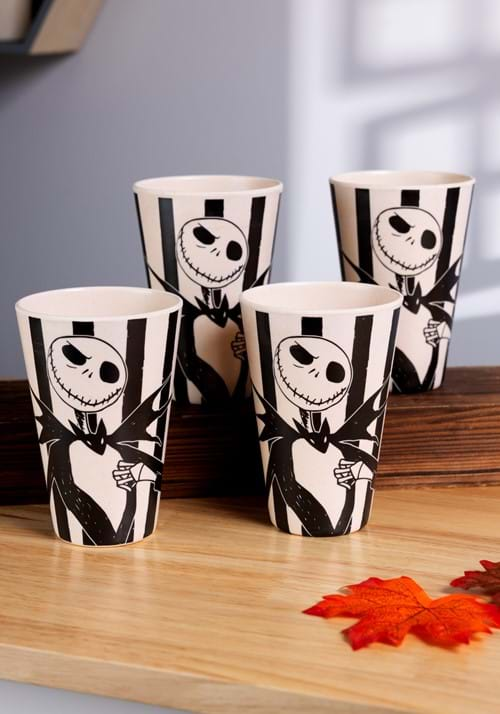 Disney NBC Jack Striped Set of 4 Tumblers