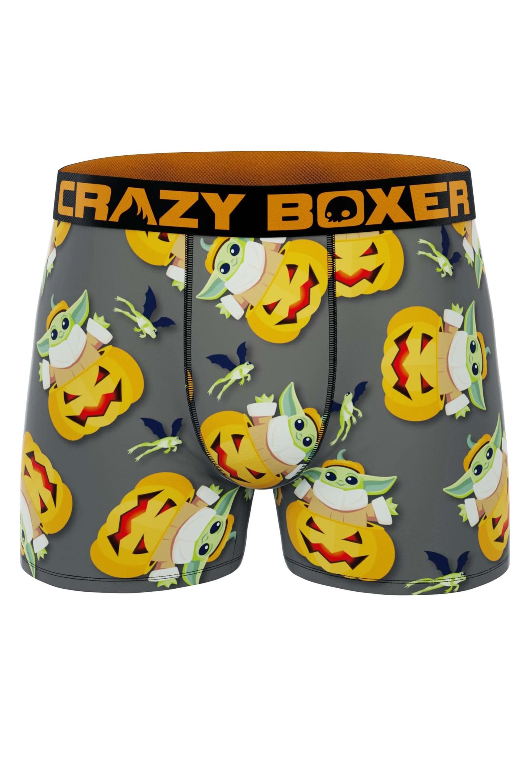 Crazy Boxer Mandalorian Halloween Men's Boxer Briefs