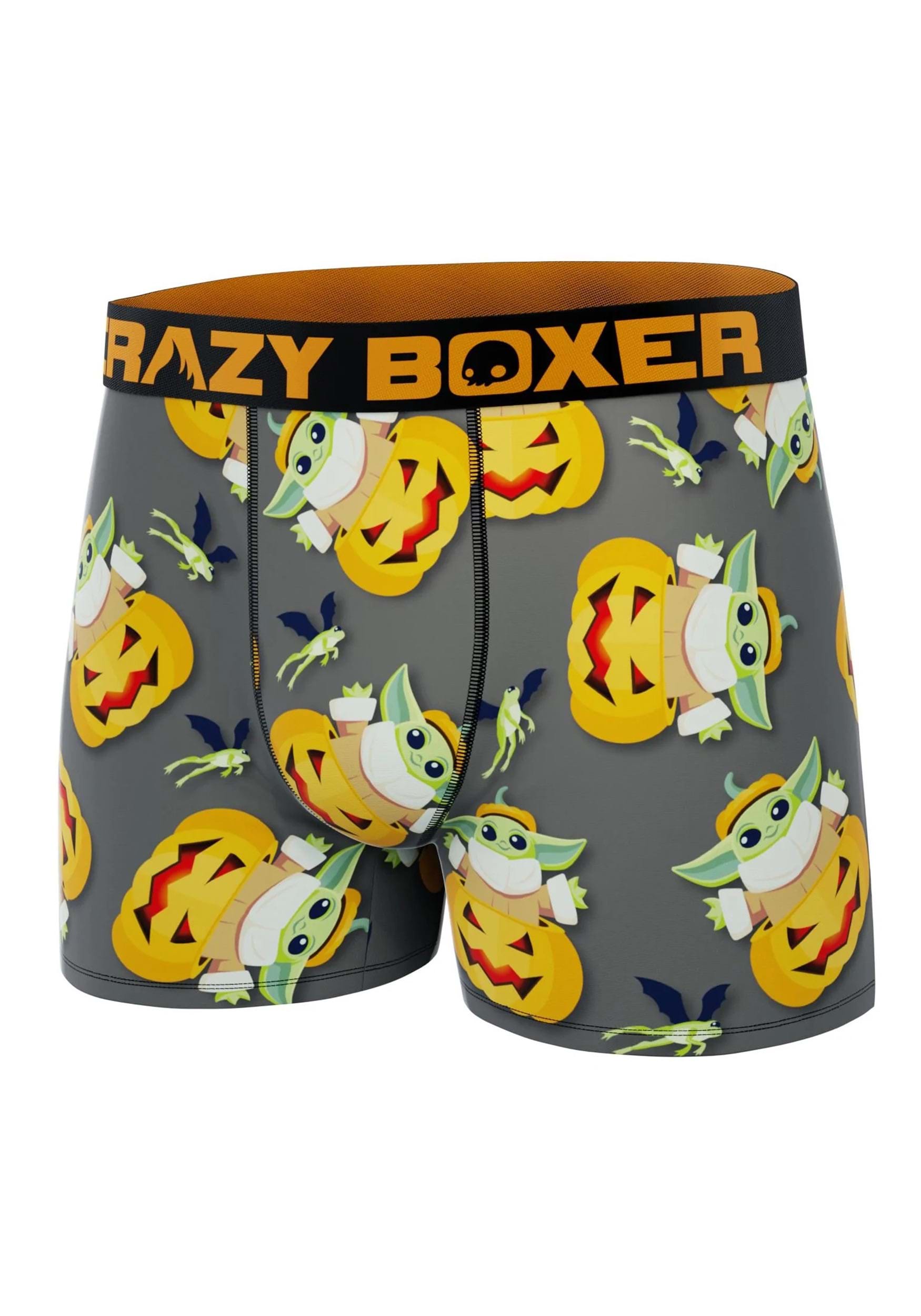 Crazy Boxer Mandalorian Halloween Men's Boxer Briefs