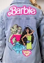 Adult Cakeworthy Barbie Totally Hair Denim Jacket Alt 4