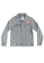 Adult Cakeworthy Barbie Totally Hair Denim Jacket Alt 5