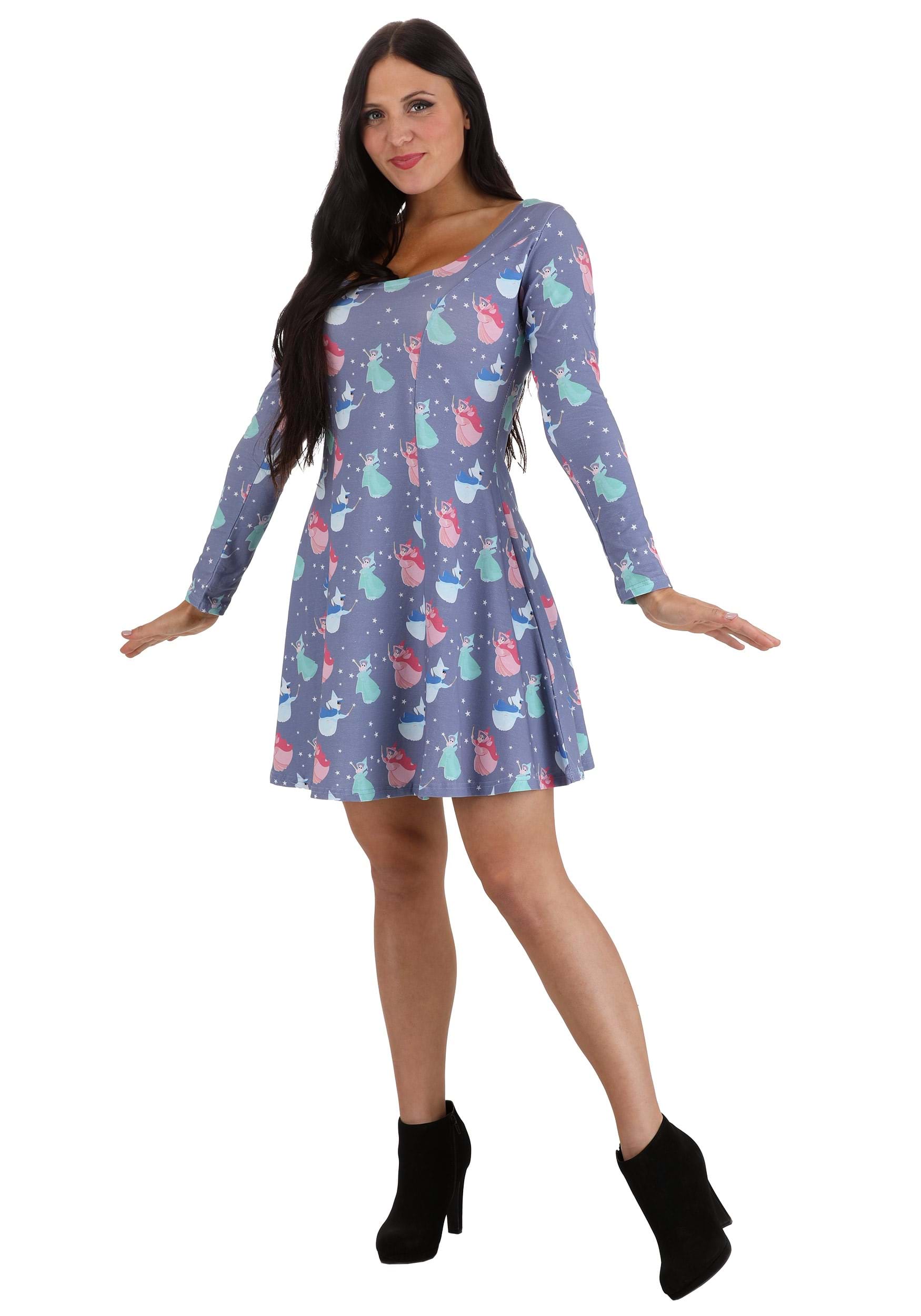 Cakeworthy Ladies Disney Fairy Godmother Dress , Disney Women's Apparel