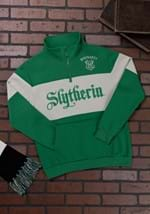 UNISEX SLYTHERIN 1/4 ZIP SWEATER Alt 1