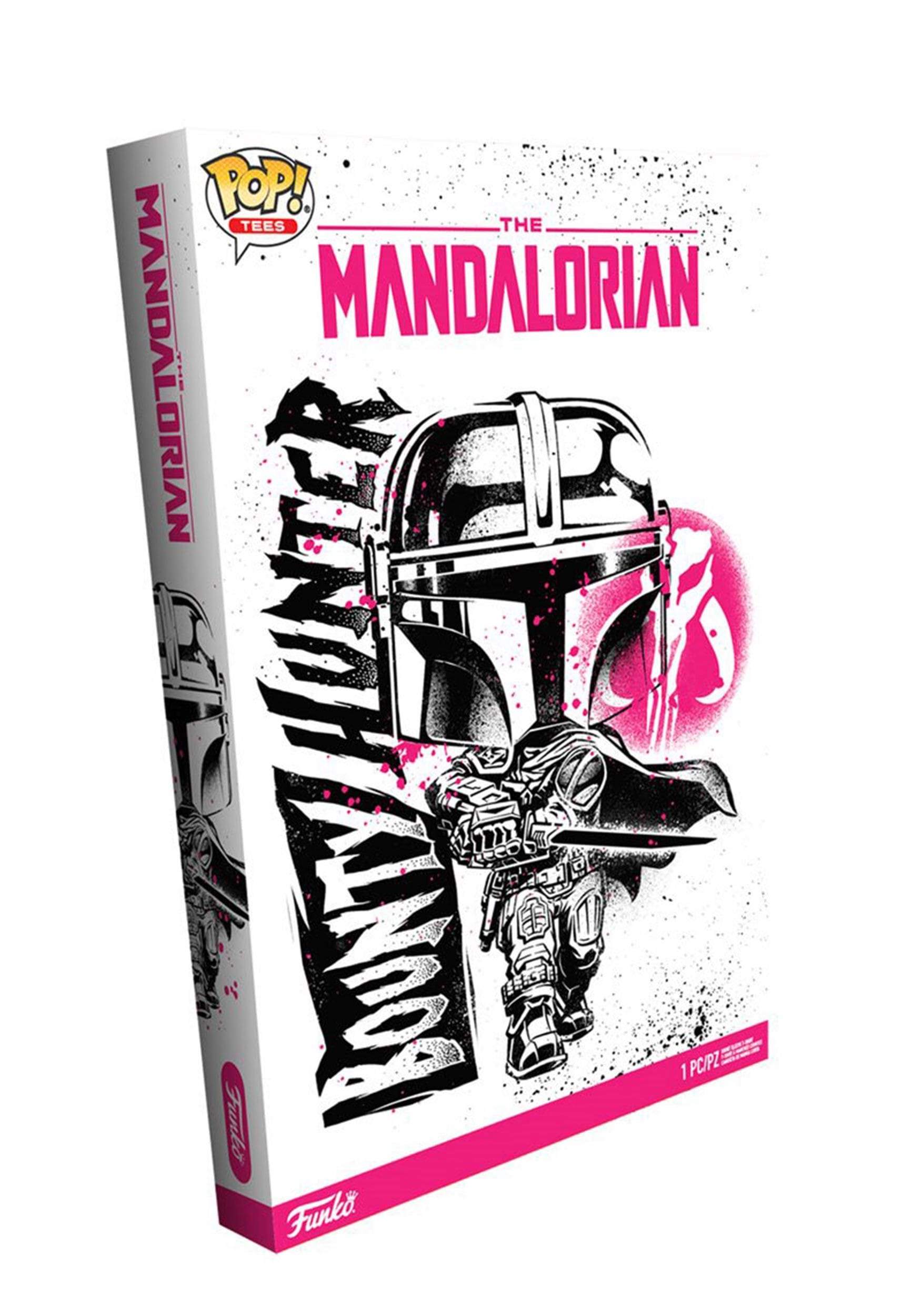 Boxed Funko POP! Tee: The Mandalorian - Mando