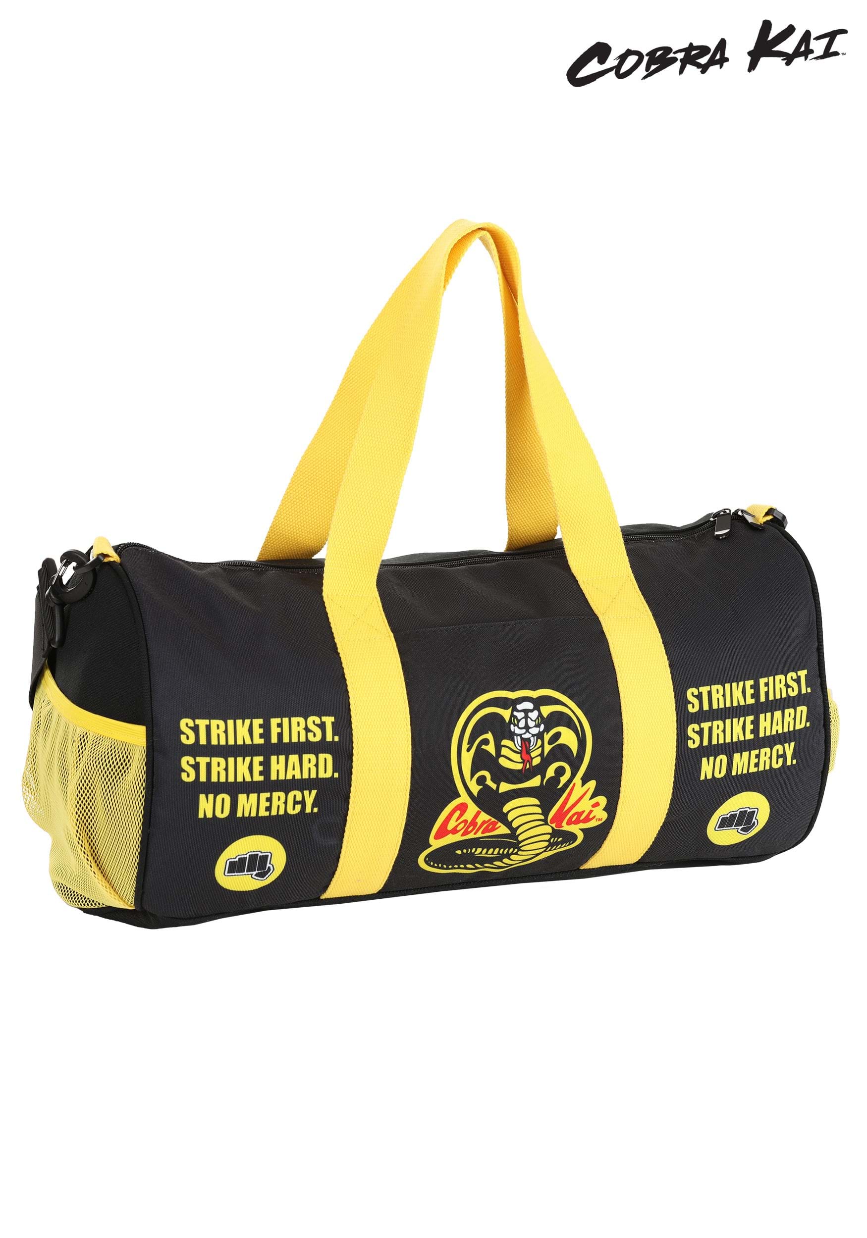 Cobra Kai Strike First Duffle Bag , Cobra Kai Accessories