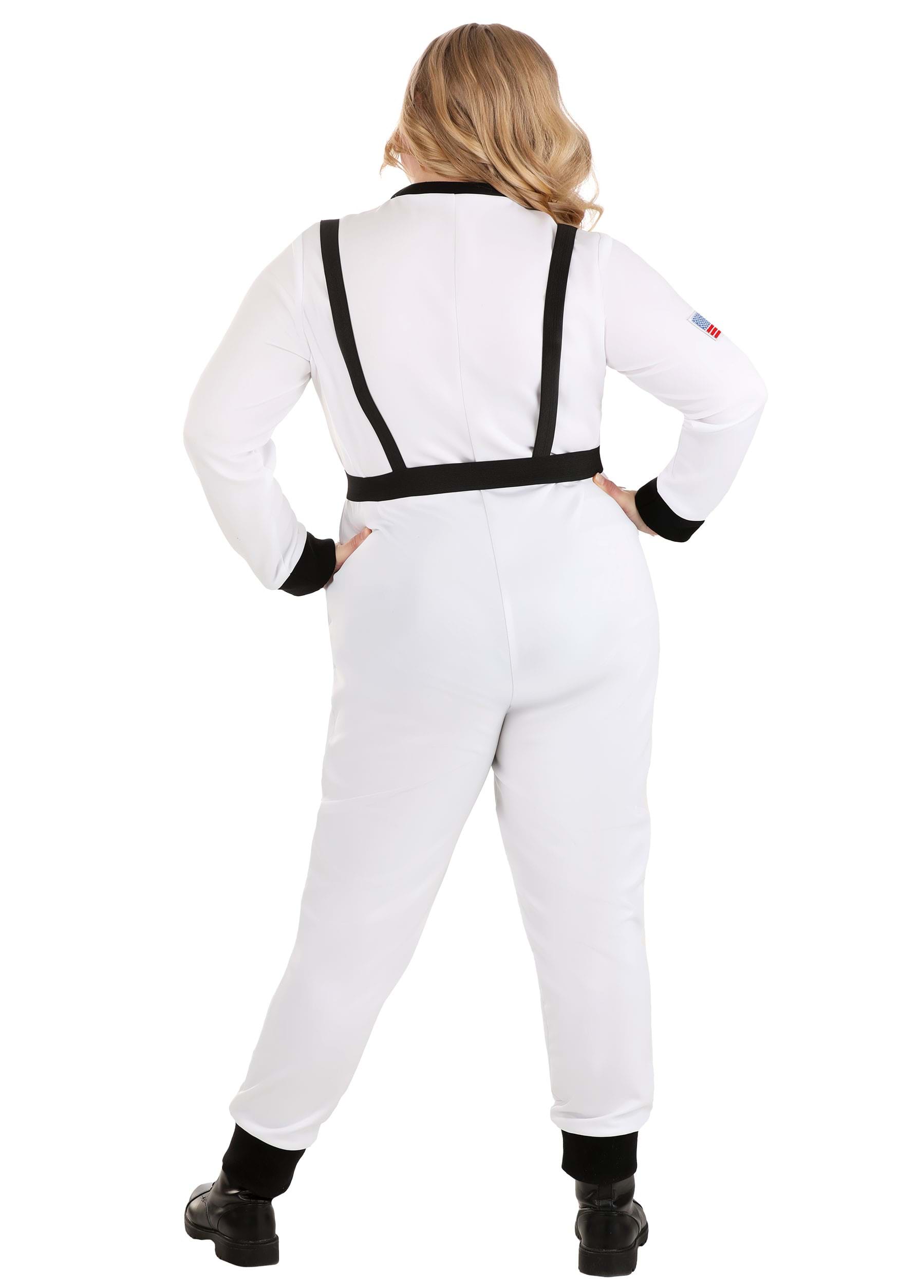 White Astronaut Plus Size Women's Fancy Dress Costume , Plus Size Fancy Dress Costumes