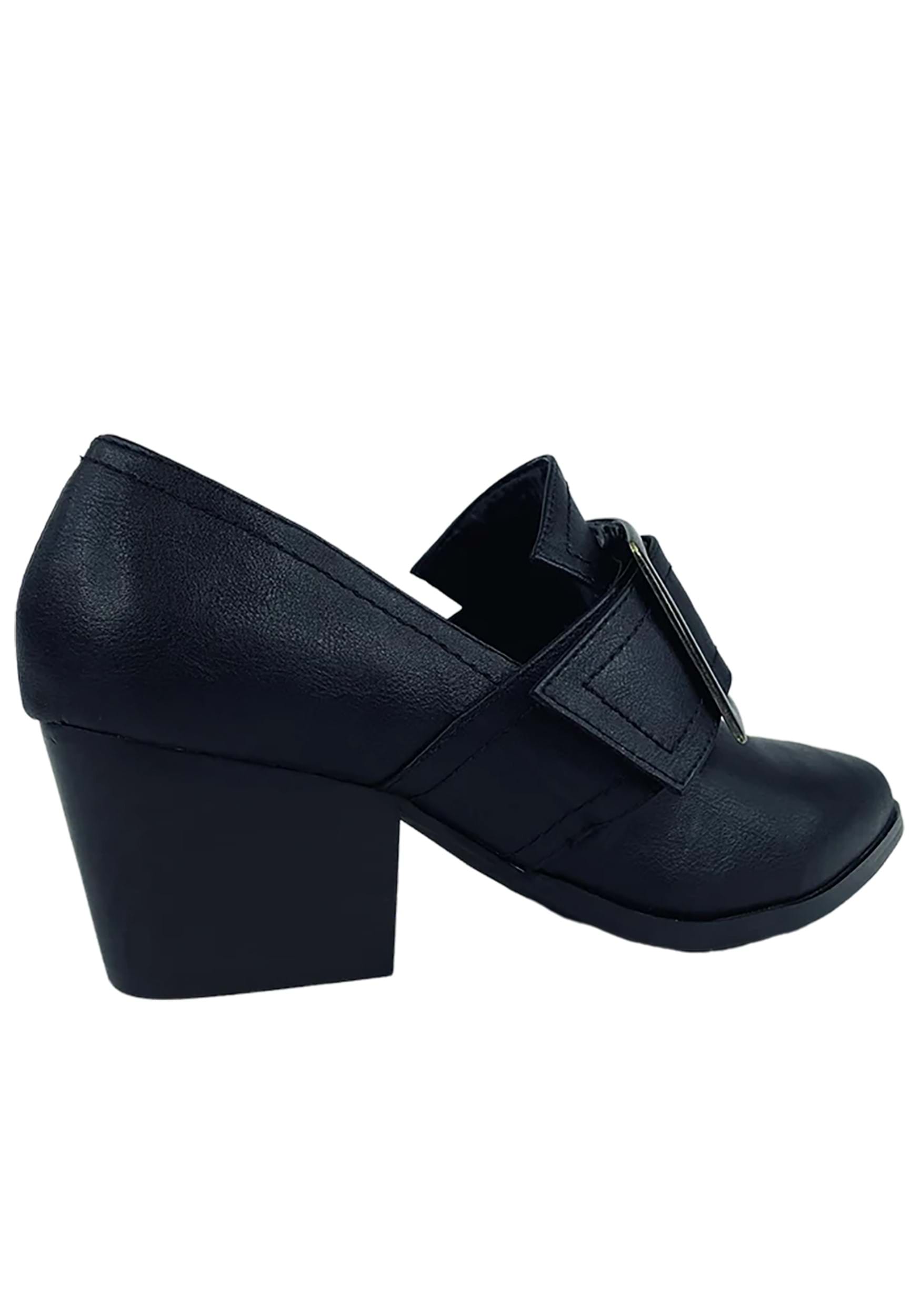 Women's Matte Black Pilgrim Shoes