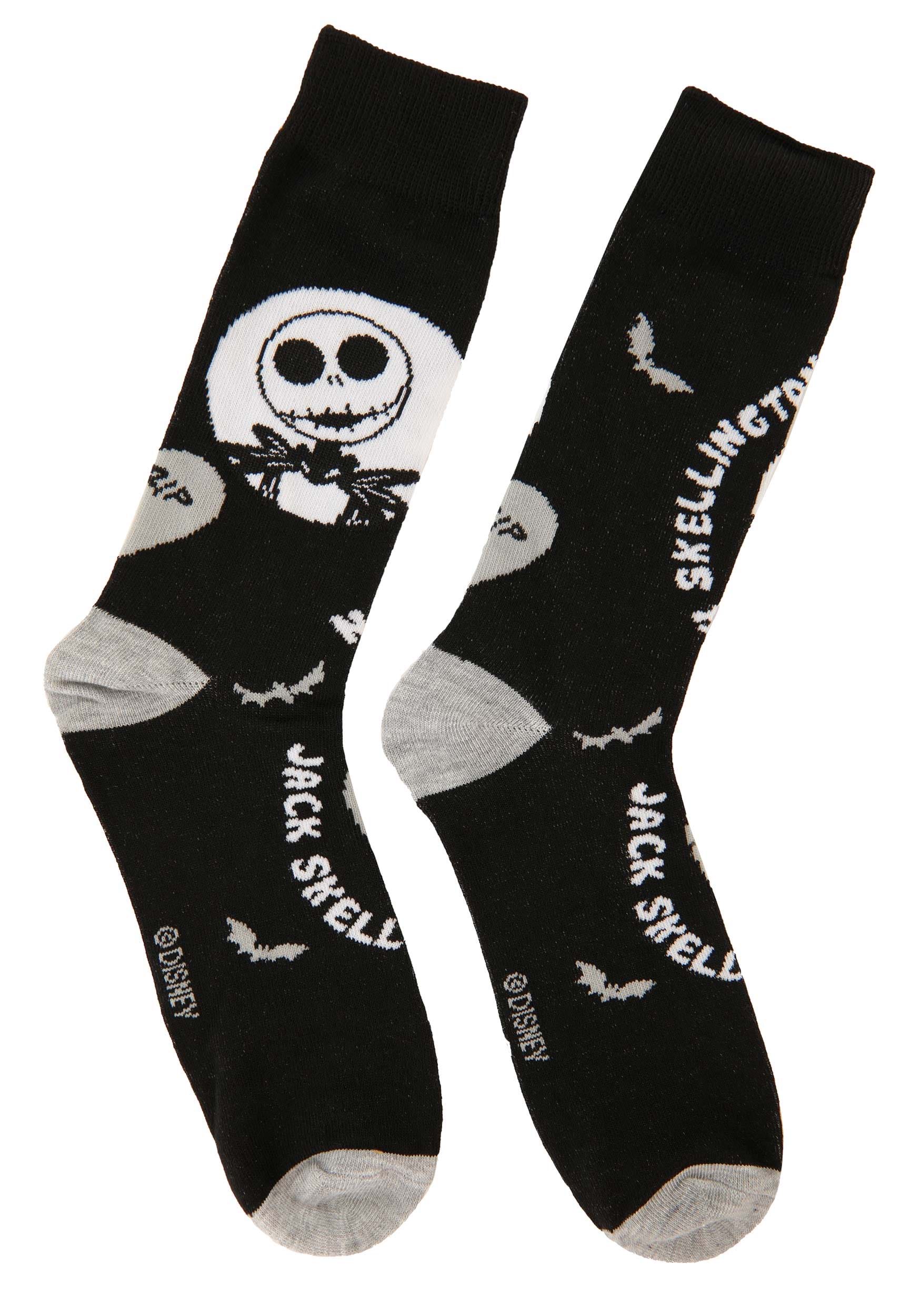 Jack And Sally 3 Pair Casual Socks Pack For Adults