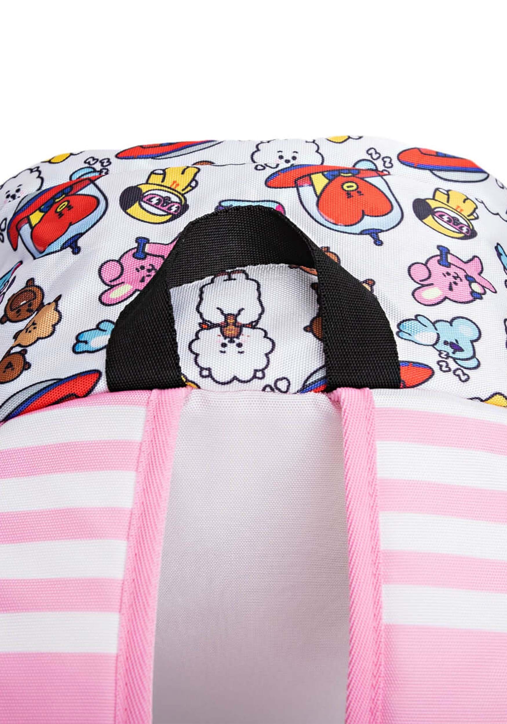 BT21 White Urban Characters Backpack