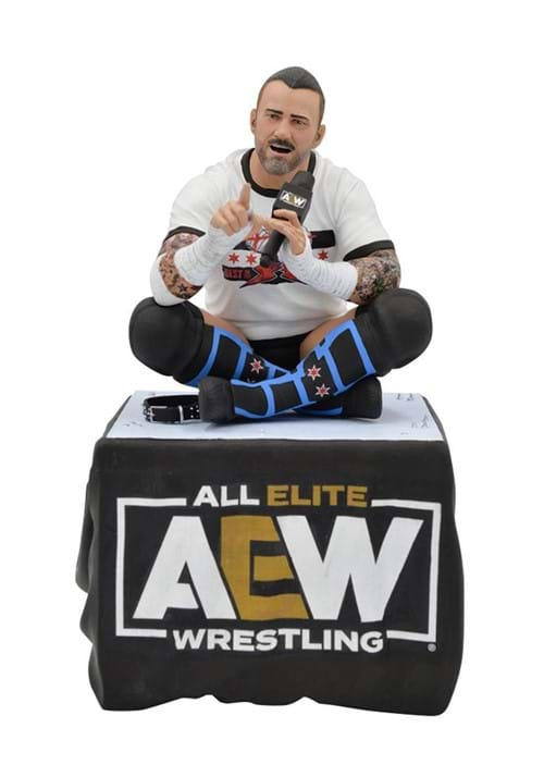 AEW GALLERY CM PUNK PVC STATUE