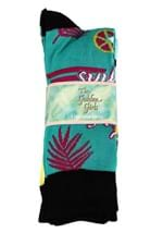 Adult Golden Girls Tropical 5 Pack Crew Socks Alt 6