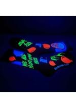 Adult IT Classic Pennywise Black Light Crew Socks Alt 2