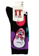 Adult IT Classic Pennywise Black Light Crew Socks Alt 3