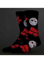 FRIDAY THE 13TH ICONS BLACK LIGHT CREW SOCK Alt 2