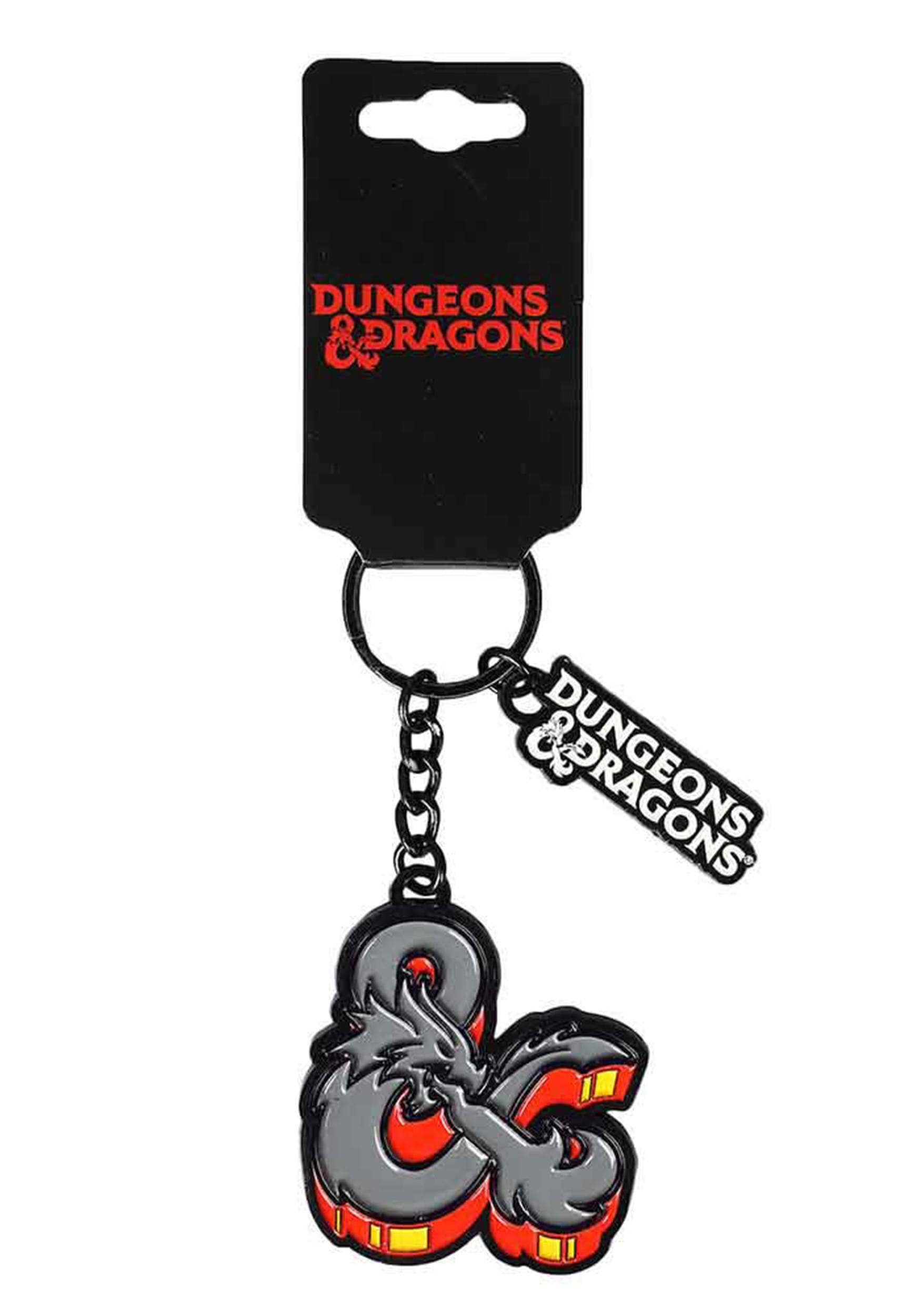 Dungeons And Dragons Icon Logo Keychain