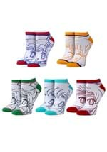 SAILOR MOON 5 PAIR ANKLE SOCKS Alt 1