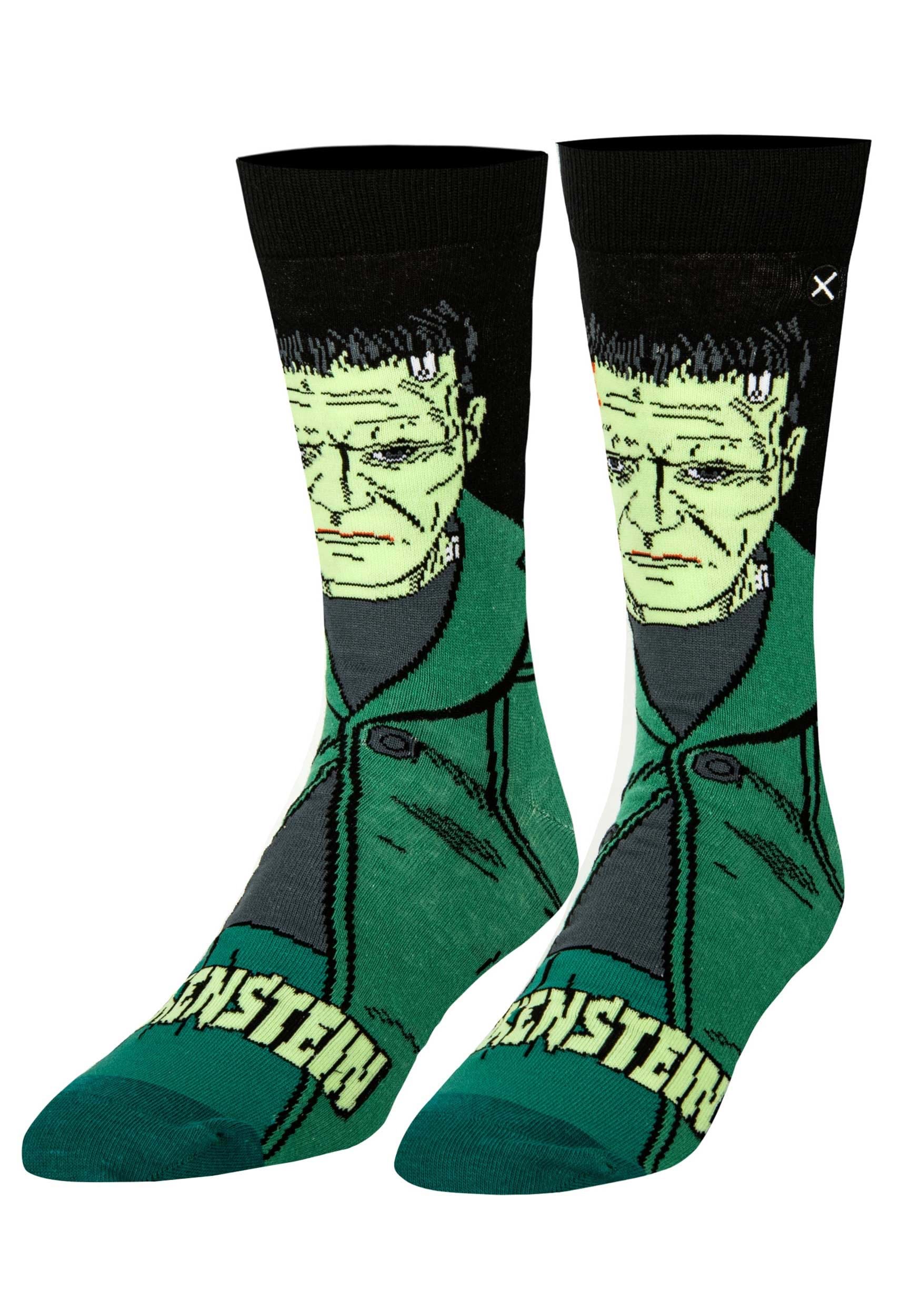 Frankenstein Crew Straight Socks For Adults
