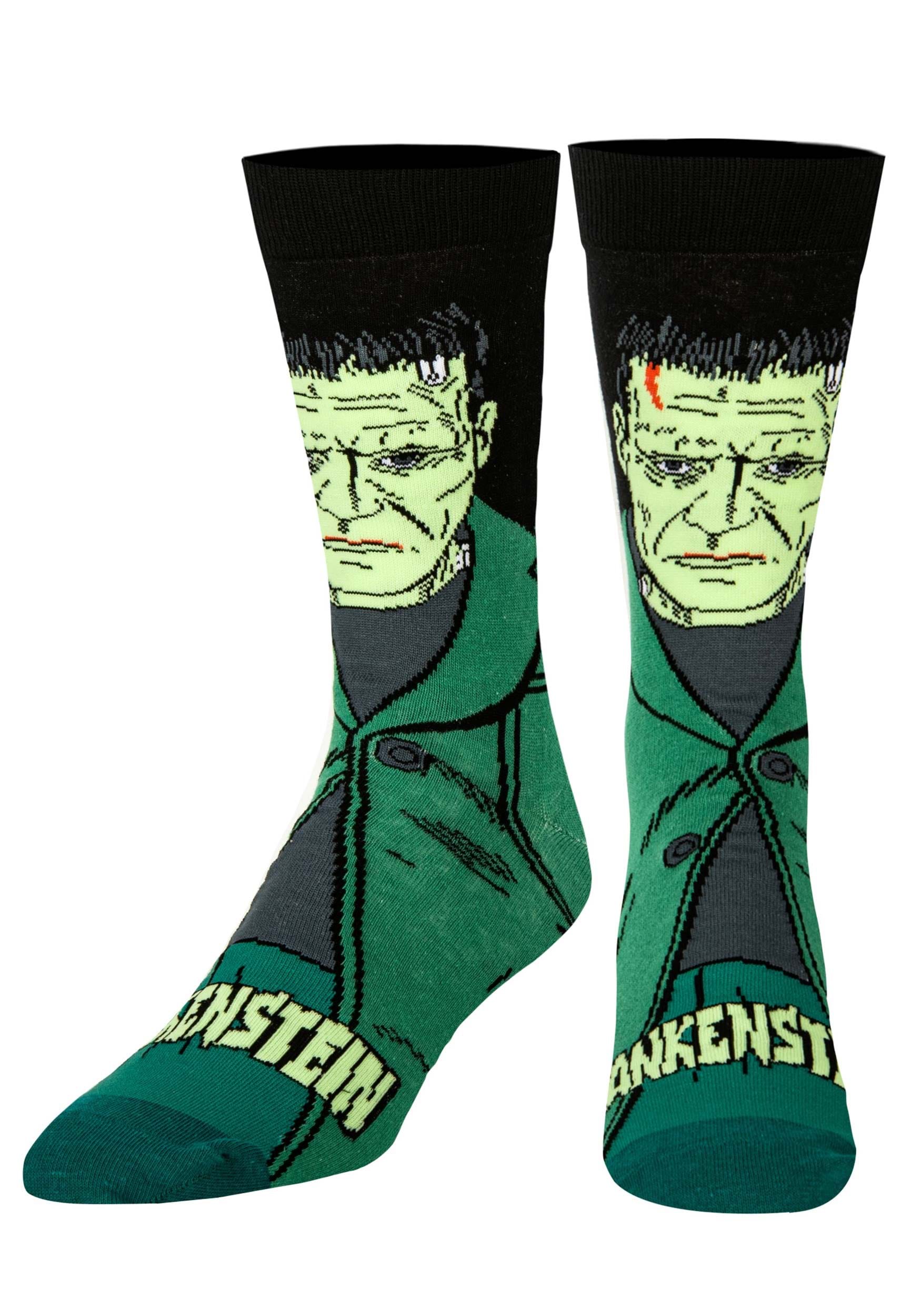 Frankenstein Crew Straight Socks For Adults