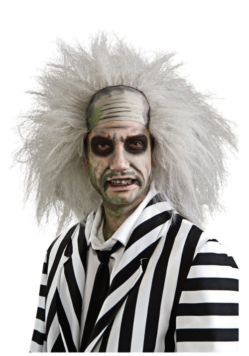 Men's Crazy Beetlejuice Wig