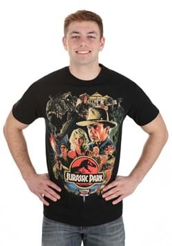 Adult Classic Jurassic Park Poster Shirt
